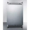 Summit 6.5 Cu. Ft. Undercounter Beer Dispenser, Built-In Use, No-Frost, S/S, Digital Thermostat