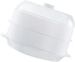 Bothyi Round Microwave Heating Steamer Cooking Pot Container For Fast Home, Green Three Layer -KitchenAid Shop 21 1h87w02L. AC