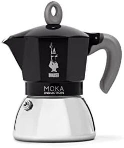 Bialetti - Moka Induction, Moka Pot, Suitable For All Types Of Hobs, 4 Cups Espresso (5.7 Oz), Red -KitchenAid Shop 211lNxwd1dL. AC