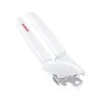 Leifheit Exact Can Opener, White, Strong Stainless Steel Deluxe Tin Opener, Hardened Steel Geared Cutting Wheel, Effective Opener,