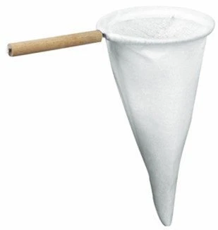 Cloth Coffee Strainer Wood Handle With Metal Ring. Pack Of 3 4 Cloth Coffee Strainer Wood Handle With Metal Ring. Pack Of 3 - Image 2