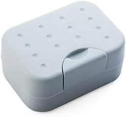 Soap Holder， Portable Soap Box Waterproof Leakproof Soap Case Dish Soap Box With Lid Soap Container For Travel Kitchen Bathroom Accessories (Color : White) -KitchenAid Shop 216GlPGfXoL. AC