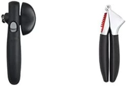OXO Good Grips Snap Lock Can Opener & SteeL Stainless Steel Bottle And Can Opener -KitchenAid Shop 21HkO6CxK1L. AC