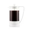 Bodum CD White Cafetière Brazil French Press 8 Cup-1l, 8 Cups 2 Bodum CD White Cafetière Brazil French Press 8 Cup-1l, 8 Cups -KitchenAid Shop 21IAaEOYRnL