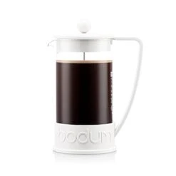 Bodum CD White Cafetière Brazil French Press 8 Cup-1l, 8 Cups