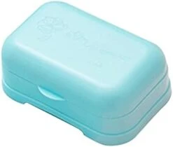 Soap Holder， Sealed Soap Box With Lid Soap Box Soap Tray Drain Home Travel Storage Soap Box (Color : Green) -KitchenAid Shop 21IEJienjQL. AC