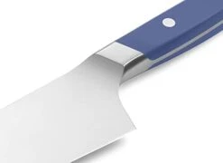 Santoku Knife - 7.5 Inch Japanese Style Kitchen Knife - High Carbon Stainless Steel Chopping Knife, Blue -KitchenAid Shop 21Ivf8Sau9L