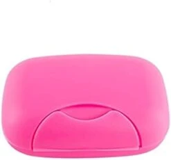 Soap Holder Buckle Portable Soap Box Multiple Candy Colors Portable Travel Soap Dish Box Case Holder Container Prevent Soap From Falling (Color : B, Size : Large) -KitchenAid Shop 21JYz1cKnfS. AC 2
