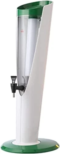 GOOFFY Beer Dispenser For Bar,Drinks Dispenser For Partie Beer Tower, 3L Clear Beverage Tower Dispenser, Party Beer Dispenser, With Colorful Lights And Removable Ice Tube, Easy To Clean, Party, Restau 3 GOOFFY Beer Dispenser For Bar,Drinks Dispenser For Partie Beer Tower, 3L Clear Beverage Tower Dispenser, Party Beer Dispenser, With Colorful Lights And Removable Ice Tube, Easy To Clean, Party, Restau