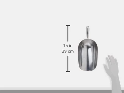 Aluminum Utility Scoop, 85-Ounce, Medium 6 Aluminum Utility Scoop, 85-Ounce, Medium - Image 4