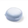 Drainage Soap Box Soap Box Plastic Portable Cases Travel Solid Holder Eco-Friendly Soap Dish Soap Container Bathroom Products (Color : Blue) -KitchenAid Shop 21MfIHMNe5L