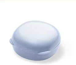 Drainage Soap Box Soap Box Plastic Portable Cases Travel Solid Holder Eco-Friendly Soap Dish Soap Container Bathroom Products (Color : Blue) -KitchenAid Shop 21MfIHMNe5L. AC