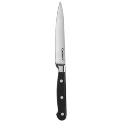 Cuisinart C77TR-5SUT Triple Rivet Collection 5" Serrated Utility Knife, Black