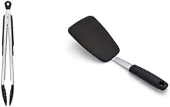 OXO Good Grips 9-Inch Locking Tongs With Nylon Heads -KitchenAid Shop 21PJhidlg1L. AC