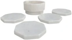 Wine Cooler Large Black Marble Chiller Ice Bucket, Ideal For Parties And Occasions. This Set Includes Four Marble Coasters. This Holder Can Be Used For Utensils And Champagne Bucket. -KitchenAid Shop 21PhMjJDoJL. AC