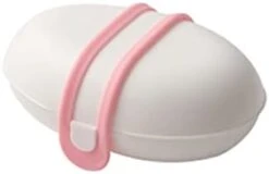 Soap Container Bathroom Soap Box Portable Travel Soap Box With Lock Sealed Handmade Soap Home Soap Dish (Color : White) -KitchenAid Shop 21PjSrF6qL. AC 1