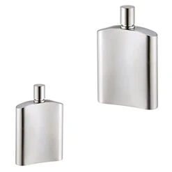 Leak Proof Pocket Flask Durable Flask Leakproof Easy Pour Perfect For Men Or Women To Drink Whiskey -KitchenAid Shop 21Q4a88s8PS
