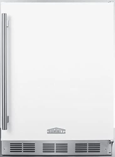 Summit Appliance SBC58WHBIADANK 24" Wide Built-in Undercounter ADA Height Commercially Listed Kegerator In White W/o Tapping Equipment, Stainless Steel Handle, Auto Defrost, Adjustable Thermostat 8 Summit Appliance SBC58WHBIADANK 24" Wide Built-in Undercounter ADA Height Commercially Listed Kegerator In White W/o Tapping Equipment, Stainless Steel Handle, Auto Defrost, Adjustable Thermostat - Image 6