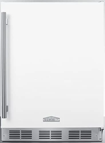 Summit Appliance SBC58WHBIADANK 24" Wide Built-in Undercounter ADA Height Commercially Listed Kegerator In White W/o Tapping Equipment, Stainless Steel Handle, Auto Defrost, Adjustable Thermostat 3 Summit Appliance SBC58WHBIADANK 24" Wide Built-in Undercounter ADA Height Commercially Listed Kegerator In White W/o Tapping Equipment, Stainless Steel Handle, Auto Defrost, Adjustable Thermostat