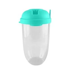 Sb Water Glasses Shaker Bottles Fresh Fruit Container Fresh Fruit; Vegetable Salad Cup Food Shaker With Dressing Container & Fork