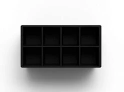 Glacio Ice Cube Trays Silicone - Large Ice Tray Molds For Making 8 Giant Ice Cubes For Whiskey - 2 Pack -KitchenAid Shop 21YNoHgpA0L