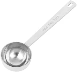 Personalized Coffee Scoop, Customized Stainless Steel 1 Table Spoon 2 Tablespoon-Silver-15ML -KitchenAid Shop 21Yn92z18xL. AC