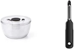 OXO Good Grips Little Salad & Herb Spinner & Good Grips GreenSaver Produce Keeper - Large -KitchenAid Shop 21ZJya FzIL. AC