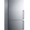 Summit 24" Bottom Freezer Refrigerator With 11.6 Cu. Ft. Capacity, In Stainless Steel (with Ice Maker (Left Hinge)) -KitchenAid Shop 21ZcUDT2gGL