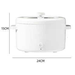 HEIMP Glass Cooking Pot Multifunctional Electric Cooking Pot Dormitory Household Small Electric Pot All-in-one Electric Fried Noodles Hot Pot Soup Pot -KitchenAid Shop 21ZiXsvTJtL