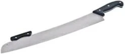 Talcraft PPK17 Stainless Steel Pizza Knife With Double Handles, 18" Blade, Black -KitchenAid Shop 21a5uTHJywL. AC