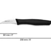 Rcos Paring Knife 2 Inch Stainless Steel. Professional Kitchen Knife For Cut, Peel And Clean Food. Ergonomic Polypropylene Handle And 60mm Blade. Series Nova. Color Black -KitchenAid Shop 21dqM1xO84L