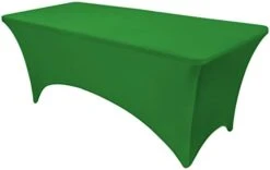 Fitted Tablecloth Grey Table Clothes For 5 Foot Rectangle Tables - Elastic Spandex Massage Bed Table Cover, Stretch Wrinkle Free Table Covers For Party, Wedding, Birthday, Banquet, Vendor -KitchenAid Shop 21eGr HWbrL. AC