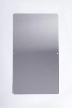 RiversEdge Products Custom Size Stainless Steel Spice Tin Base For Magnetic Spice Tins, Spice Rack, 400 SQ IN MAX