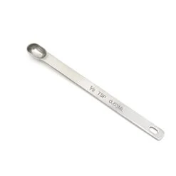 1/8 Teaspoon(0.63 ML | 0.63 Cc | Dash) Single Measuring Spoon, Stainless Steel Individual Measuring Spoons, Long Handle Measuring Spoons Only