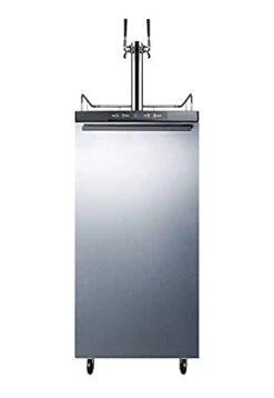 Summit SBC635M7SSHHTWIN Wine Dispenser, Stainless-Steel