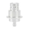 Aluminum Alloy CO2 Adapter Soda Maker Part With Instruction For Quick Connect Machines(Silver)