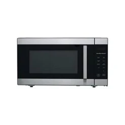 1.6 Cubic Feet 1100W Countertop Sensor Microwave Ideal For Home Kitchen Cooking Food Warming, Stainless Steel