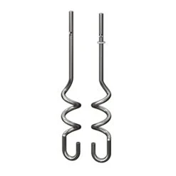 Ninja XSKDOUGHHK Foodi Dough Hooks For Power Mixer System (CI100 Series), Stainless Steel