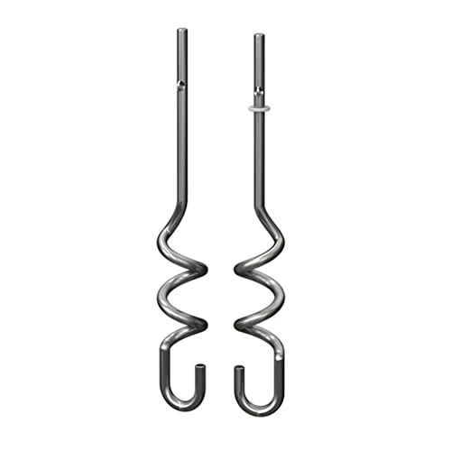 Ninja XSKDOUGHHK Foodi Dough Hooks For Power Mixer System (CI100 Series), Stainless Steel 3 Ninja XSKDOUGHHK Foodi Dough Hooks For Power Mixer System (CI100 Series), Stainless Steel