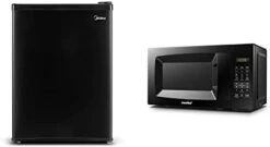 Midea MRM31A4ABB Compact All Refrigerator, Thermoelectric Mini 3.1 Cubic Feet-for Home, Office, Dorm, Fridge Black -KitchenAid Shop 21onaZa8GdL. AC