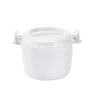 Microwave Rice Cooker Multifunction Small Lunch Container Microwave Cooker Cookware For Microwave Oven 17.5x21x14cm -KitchenAid Shop 21qH0c0BYNL
