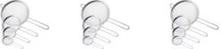 - Set Of 4 Premium Quality Fine Mesh Stainless Steel Strainers - 3", 4", 5.5" And 8" Sizes - Sift, Strain, Drain And Rinse Vegetables, Pastas & Tea -KitchenAid Shop 21qzH5hDL. AC