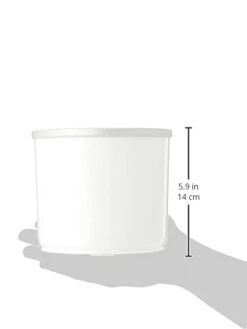 ICE-45RFB 1-1/2-Quart Ice Cream Maker Freezer Bowl - For Use With The Cuisinart ICE-45 Mix It In Soft Serve Ice Cream Maker , White -KitchenAid Shop 21tvnEw27lL
