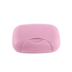 Soap Holder Buckle Portable Soap Box Multiple Candy Colors Portable Travel Soap Dish Box Case Holder Container Prevent Soap From Falling (Color : A, Size : Small)