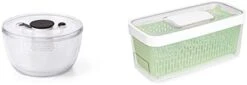 OXO Good Grips Little Salad & Herb Spinner & Good Grips GreenSaver Produce Keeper - Large -KitchenAid Shop 21wCezKCXxL. AC