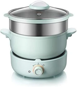 HYDZQ Electric Hot Pot Electric Boiling Pot Household Split Multifunctional Electric Frying And Cooking Integrated Pot Small Small Electric Pot (Size : Double Layer) -KitchenAid Shop 31 mWTuqemL. AC