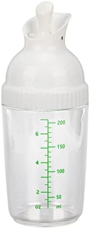 200ml Salad Dressing Shaker, Safe Durable BPA Free Prevent Leakage Drop Resistant PP Salad Dressing Jar With A Lid For Kitchen 144g(White) 11 200ml Salad Dressing Shaker, Safe Durable BPA Free Prevent Leakage Drop Resistant PP Salad Dressing Jar With A Lid For Kitchen 144g(White) - Image 9