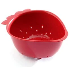 , Red Strawberry Colander, Mini