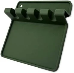 Silicone Kitchen Utensil Rest - Silicone Spoon Rest With Drip Pad - Ladle Spoon Holder - Utensil Holder For Kitchen Or Stove Top (White) -KitchenAid Shop 3108v8bZJQL. AC