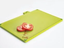 Joseph Joseph Index Plastic Cutting Board Set With Storage Case Color-Coded Dishwasher-Safe Non-Slip, Large, Silver (60134) -KitchenAid Shop 310A6Pm9smL